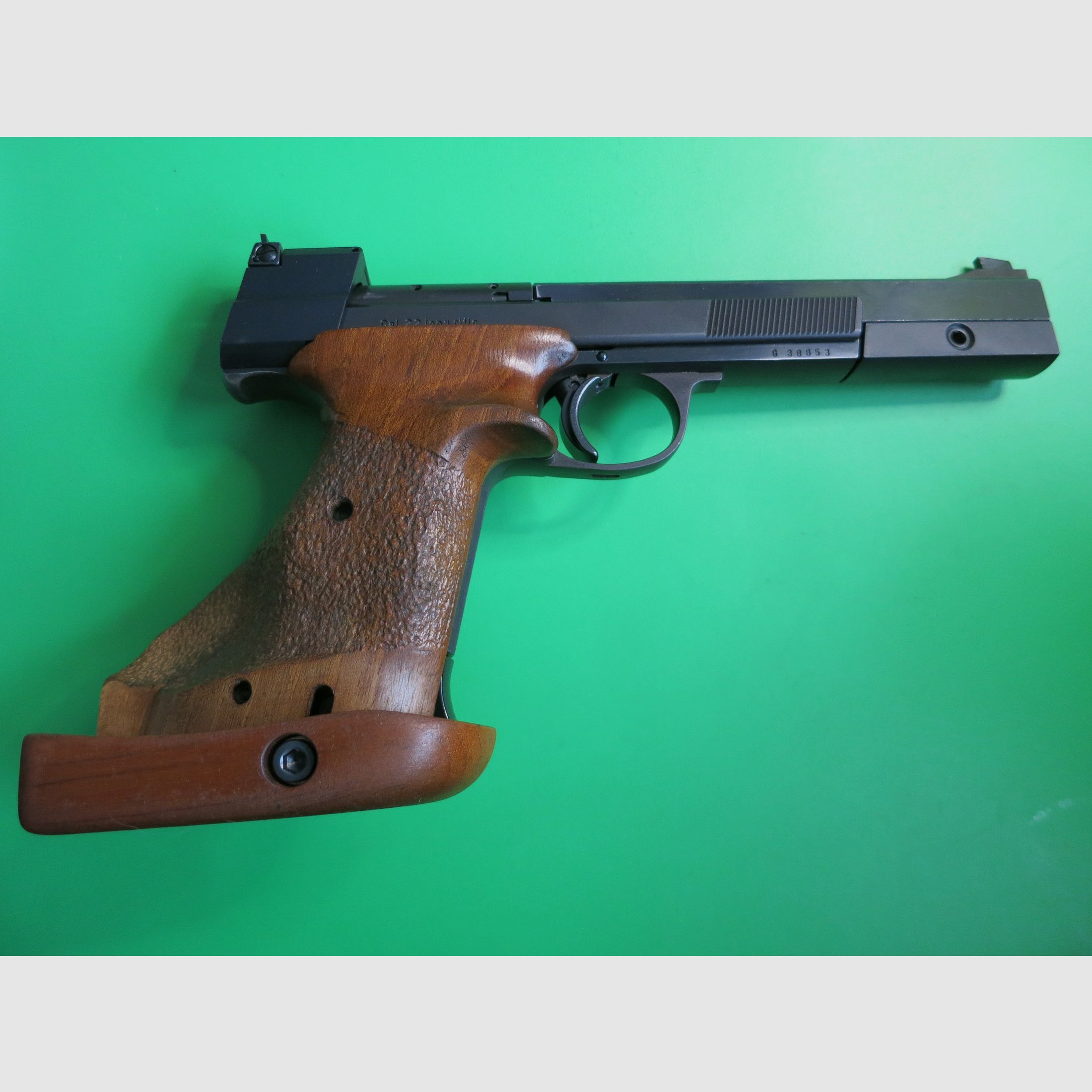 Hämmerli International 208, miglior pistola sportiva svizzera, .22lr + peso della canna + impugnatura sportiva       #19