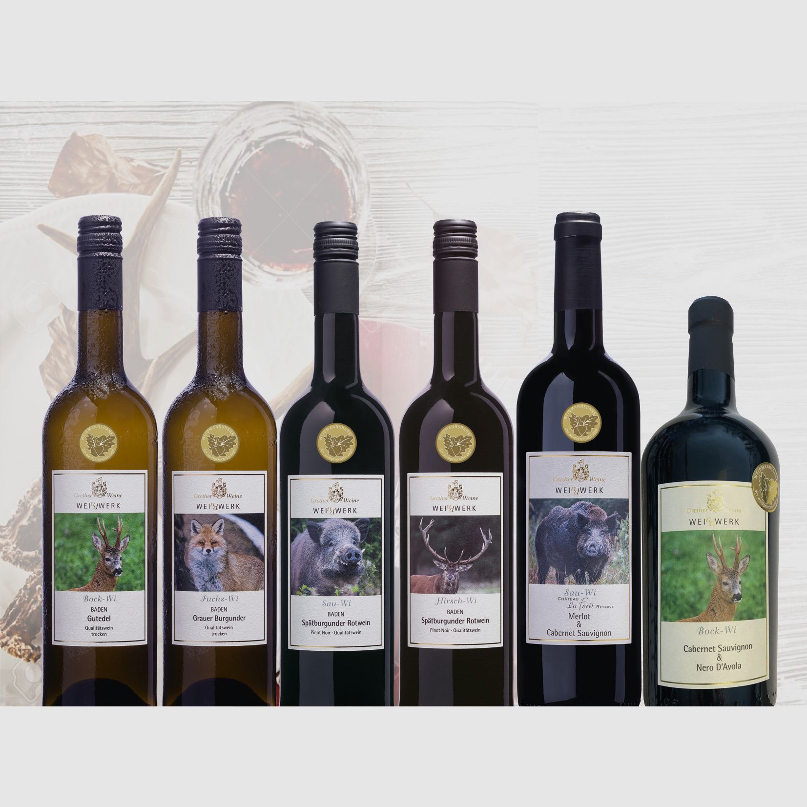 Wildwein Set