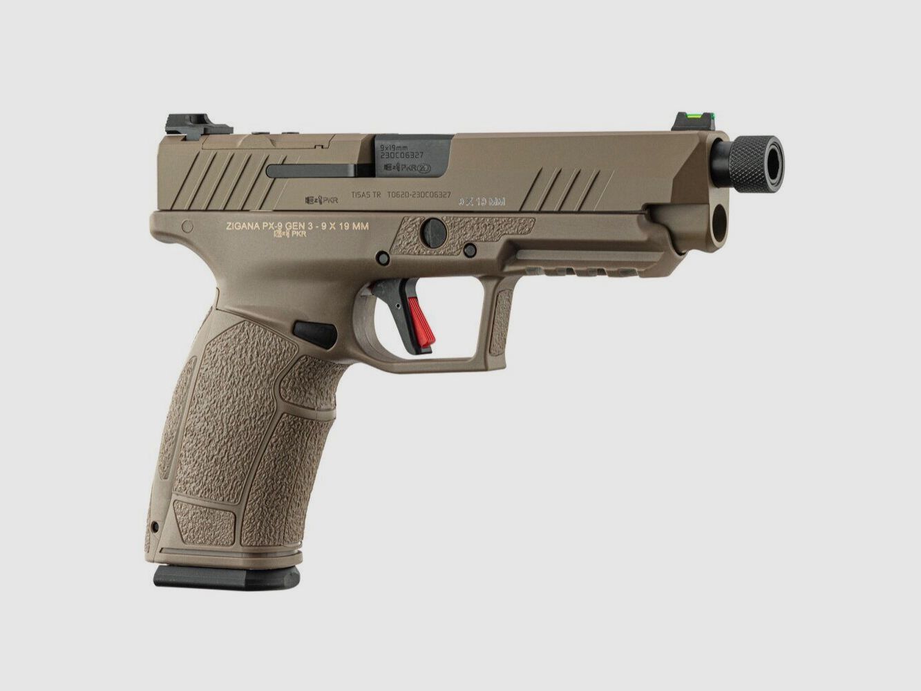 Pistolet Tisas Px-9 Tactical kal. 9×19 mm czarny Gwint Px-9 Duty Tactical czarny, zdjęcie 10 z 10