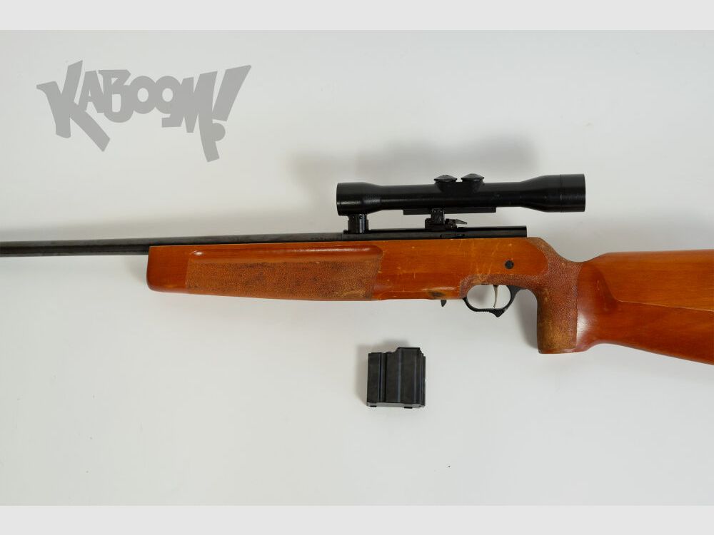 SSG 82 VEB Fábrica de Armas para Vehículos y Caza Ernst Thälmann Suhl Rifle de Francotirador Original de la RDA SSG 82 con Zeiss Jena ZF4 - Objeto de Colección Raro