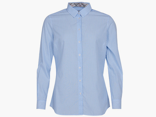 BARBOUR Dorset Shirt Blue White