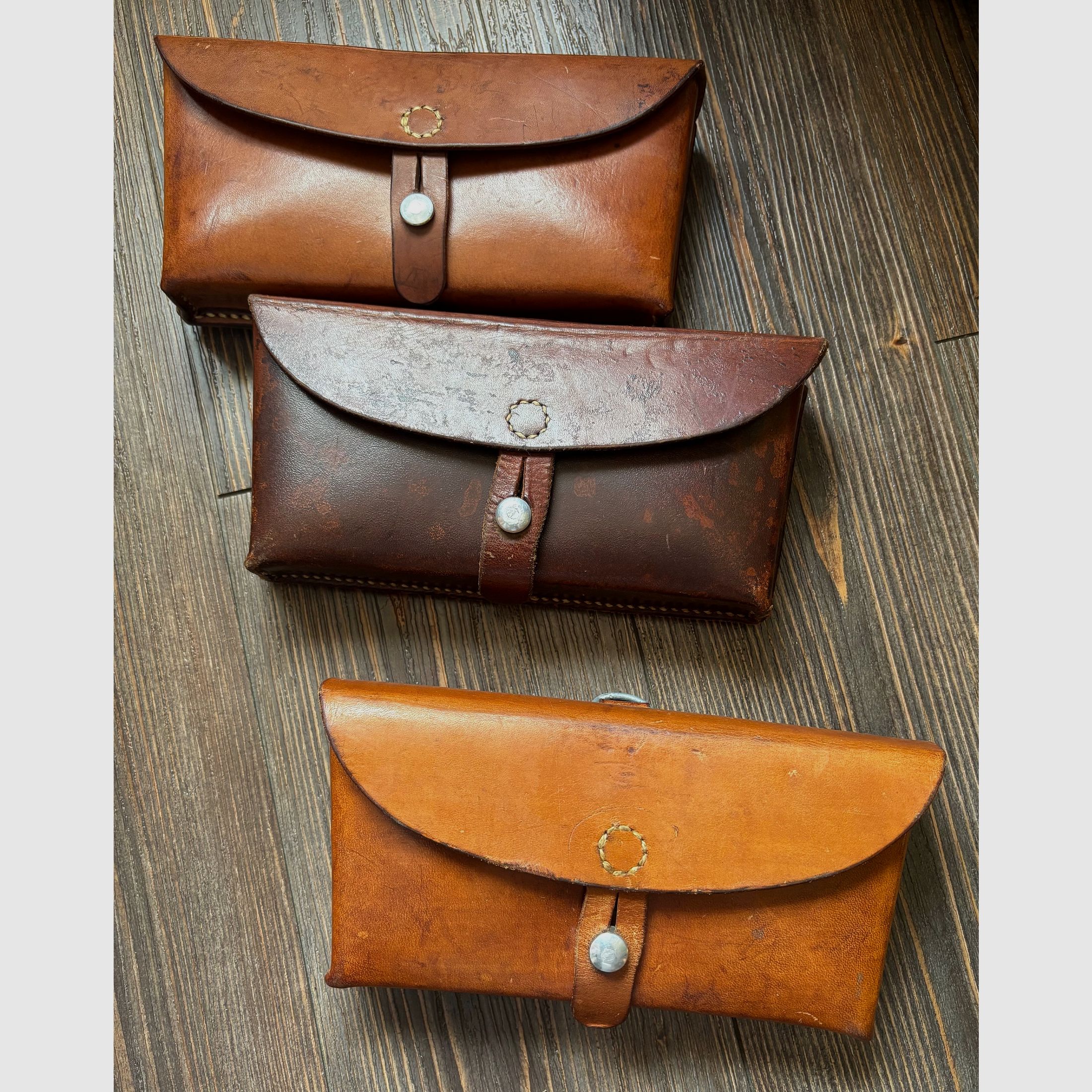 Ammunition case of the Swiss Army in safari style