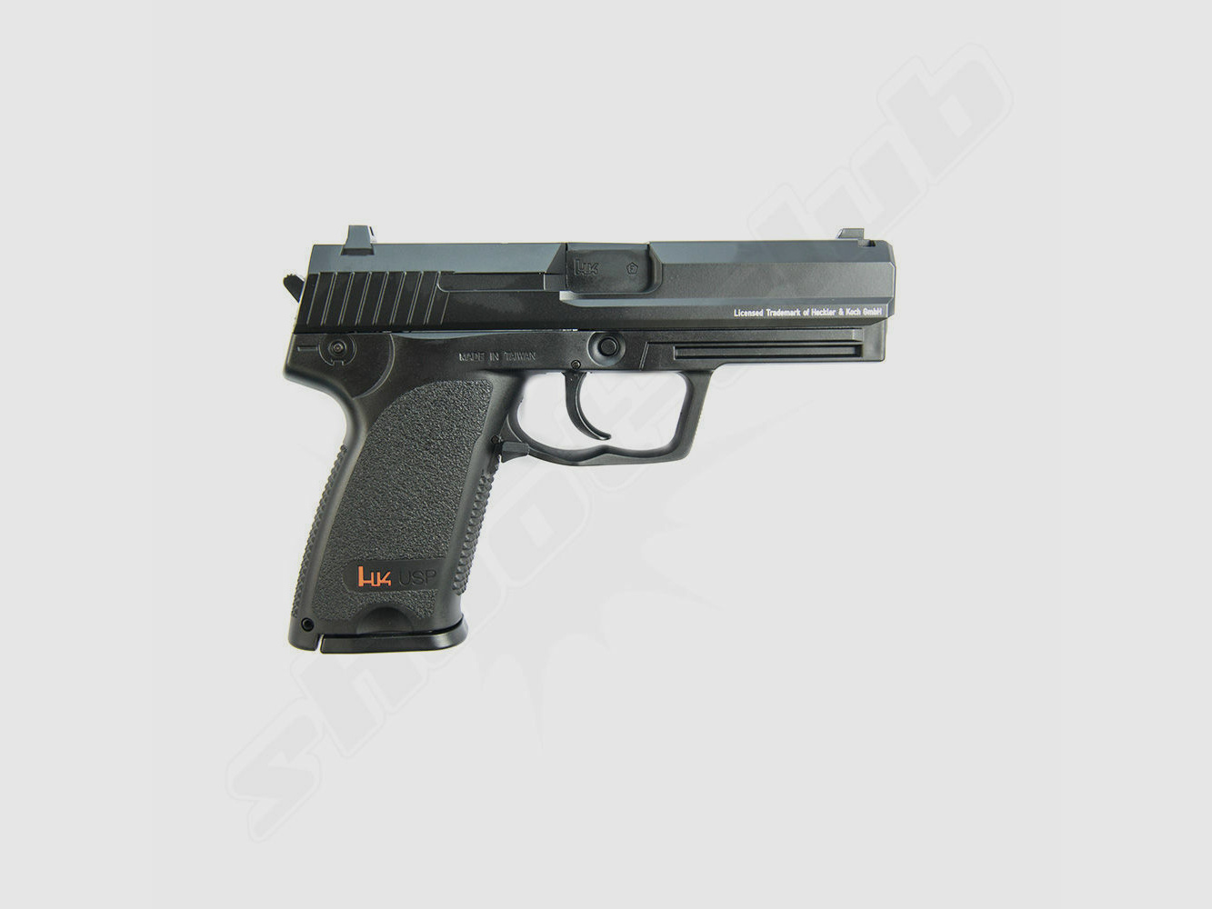 Heckler & Koch H&K USP CO2 Pistole brüniert Kal. 4,5 mm Stahlkugeln