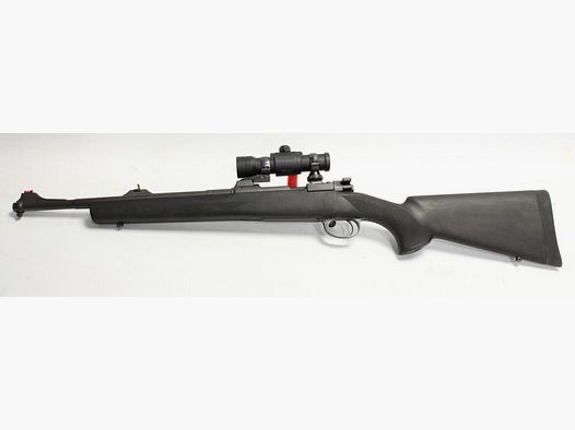 Mauser 98 tropienie z Aimpoint, Cerakote