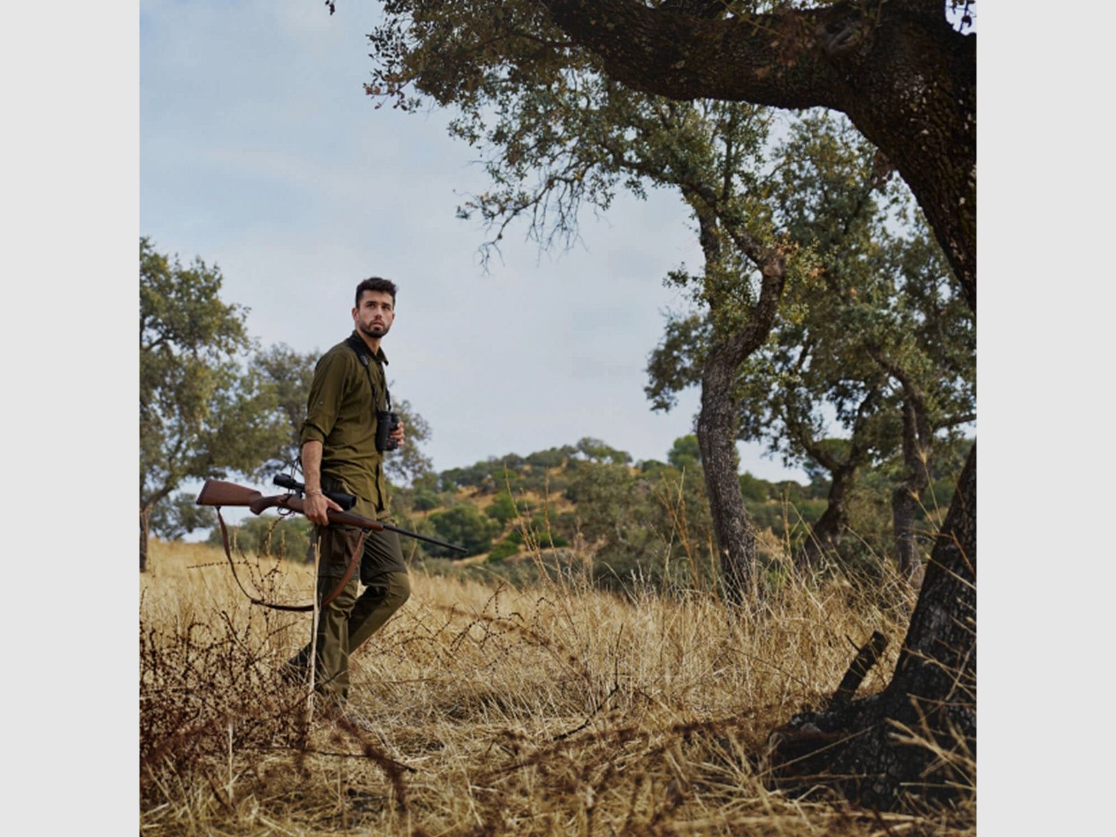 Härkila Zip-Off Hose Logmar Lightweight (Dark Olive), Bild 3 von 6