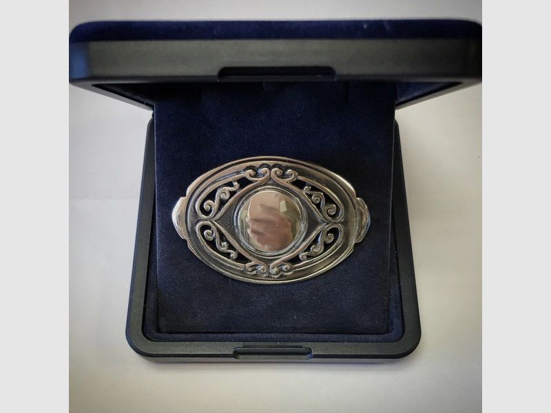 Gurtschnalle Silber Cordoba