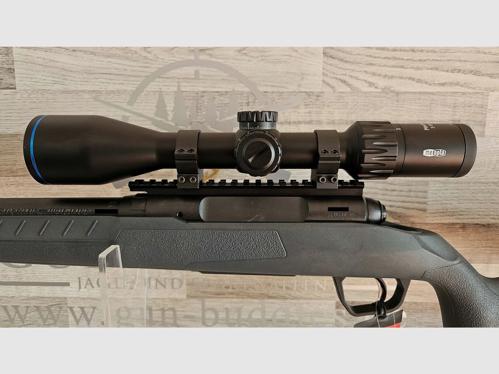 Neuware vom Fachhandel - Repetierbüchse Savage AXIS 2 Gray .300AAC Blackout Komplettset Sonderpreis