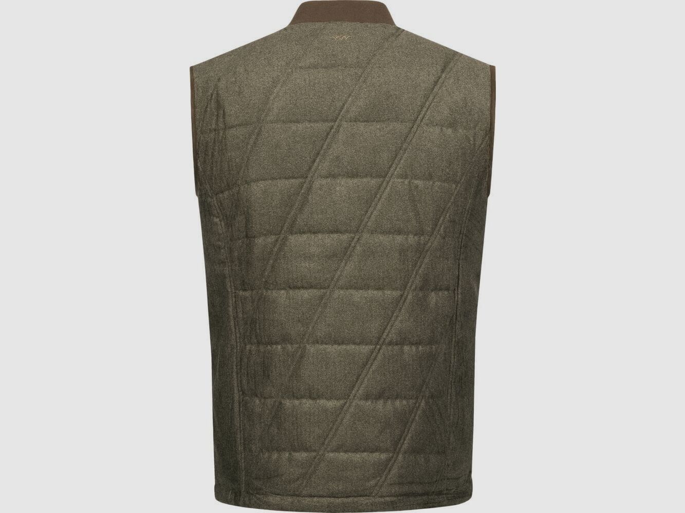 Gilet vintage da uomo Blaser Victor oliva mélange/nero