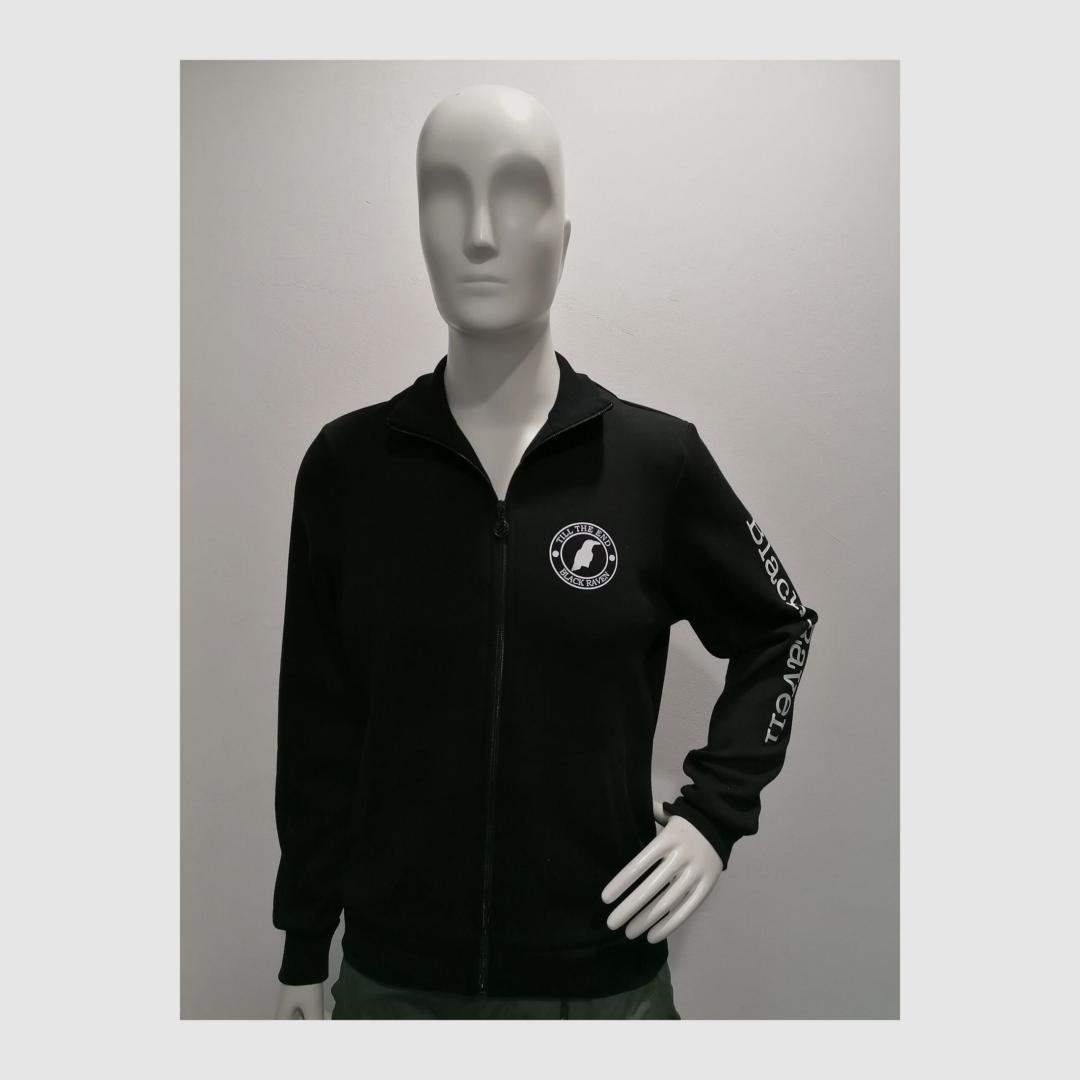 BLACK RAVEN – ALBUS SWEAT À ZIP, image 1 sur 4