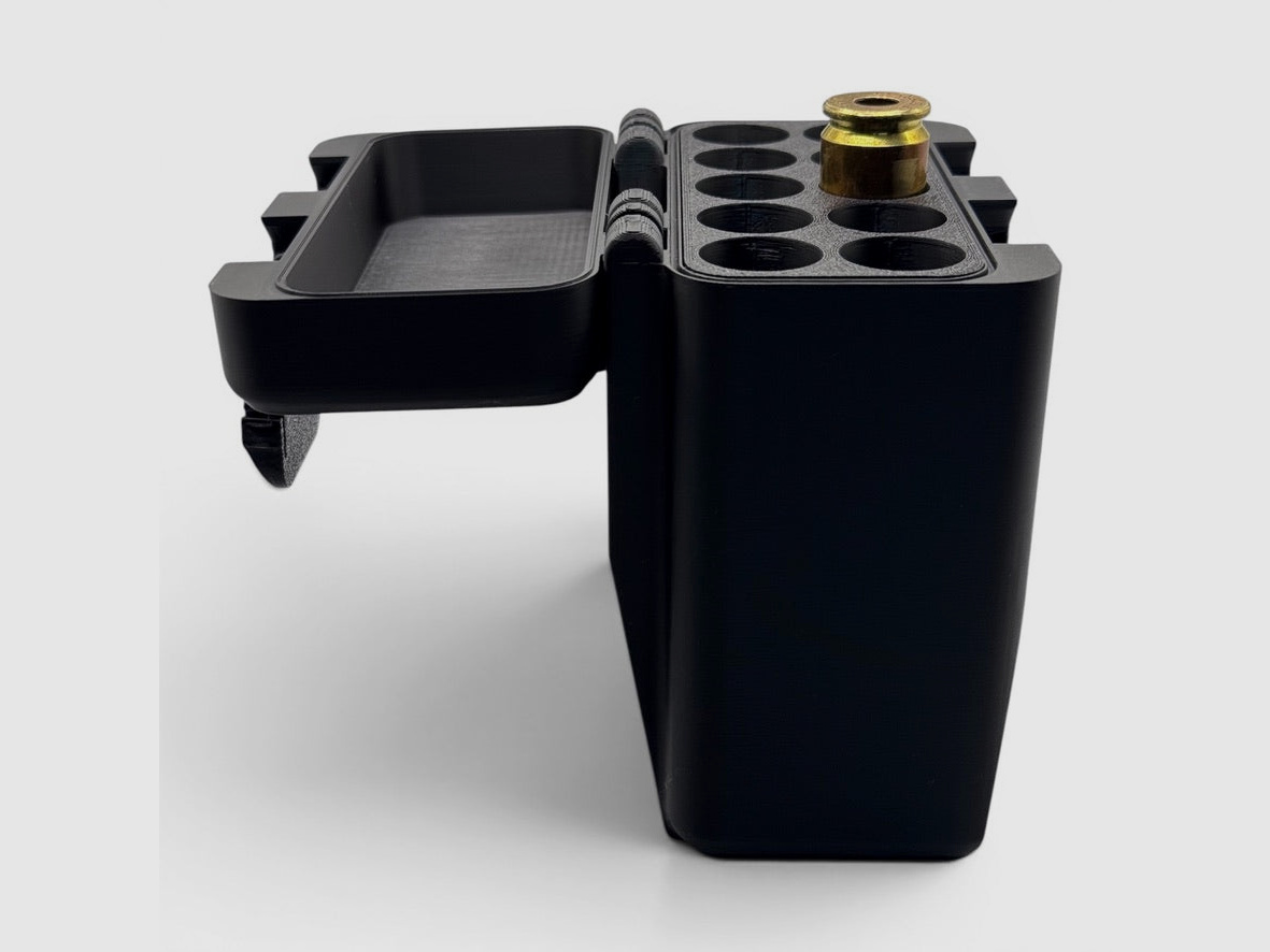 Filamelt ammunition box / 308 Winchester / 'folding / locking lid' / cartridge box, ammo box
