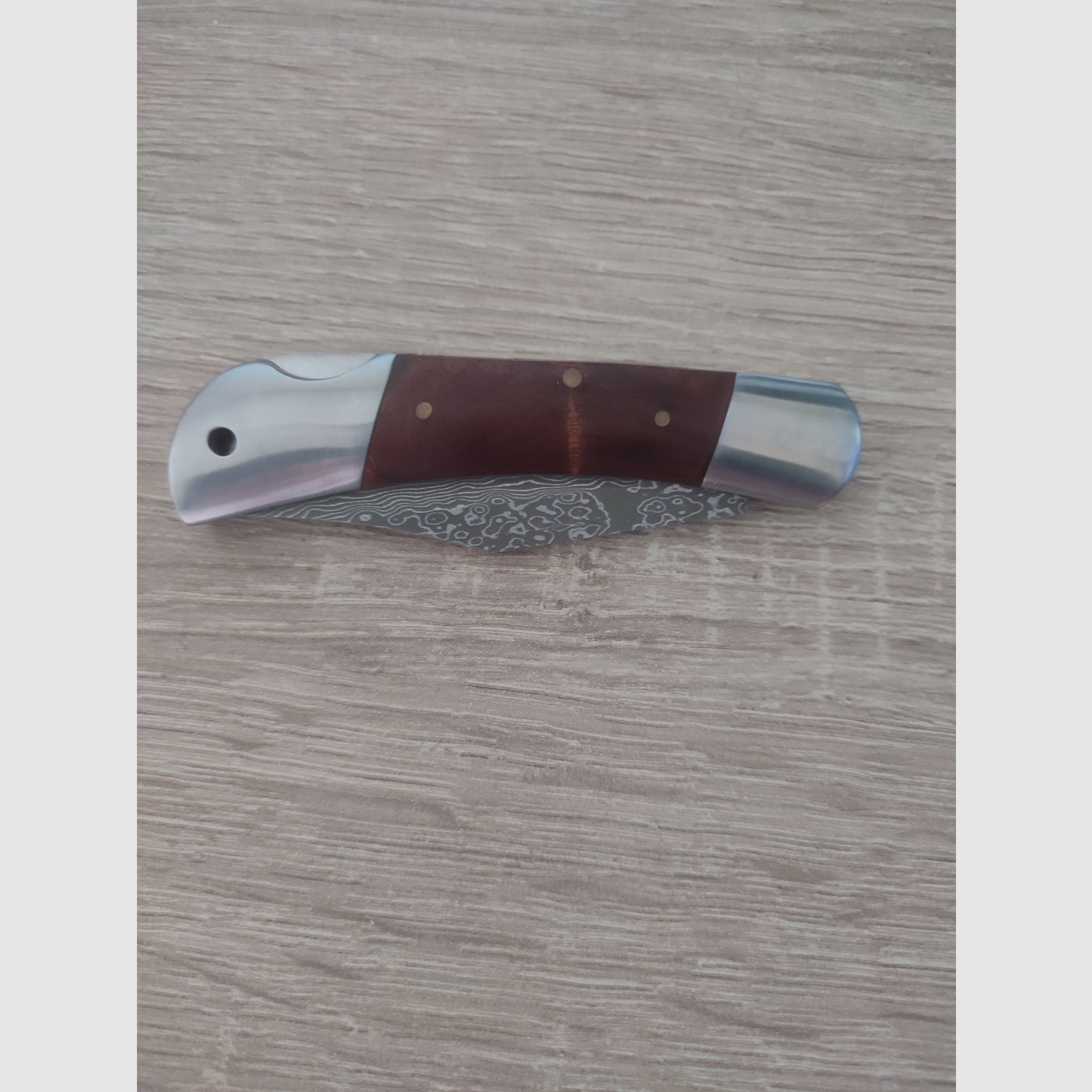 Haller 80621 Damastmesser Taschenmesser Outdoor Messer