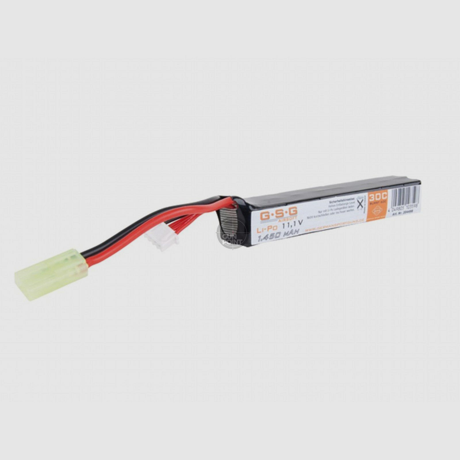 Softair Akku Li-Po 11,1V 1450mAh GSG