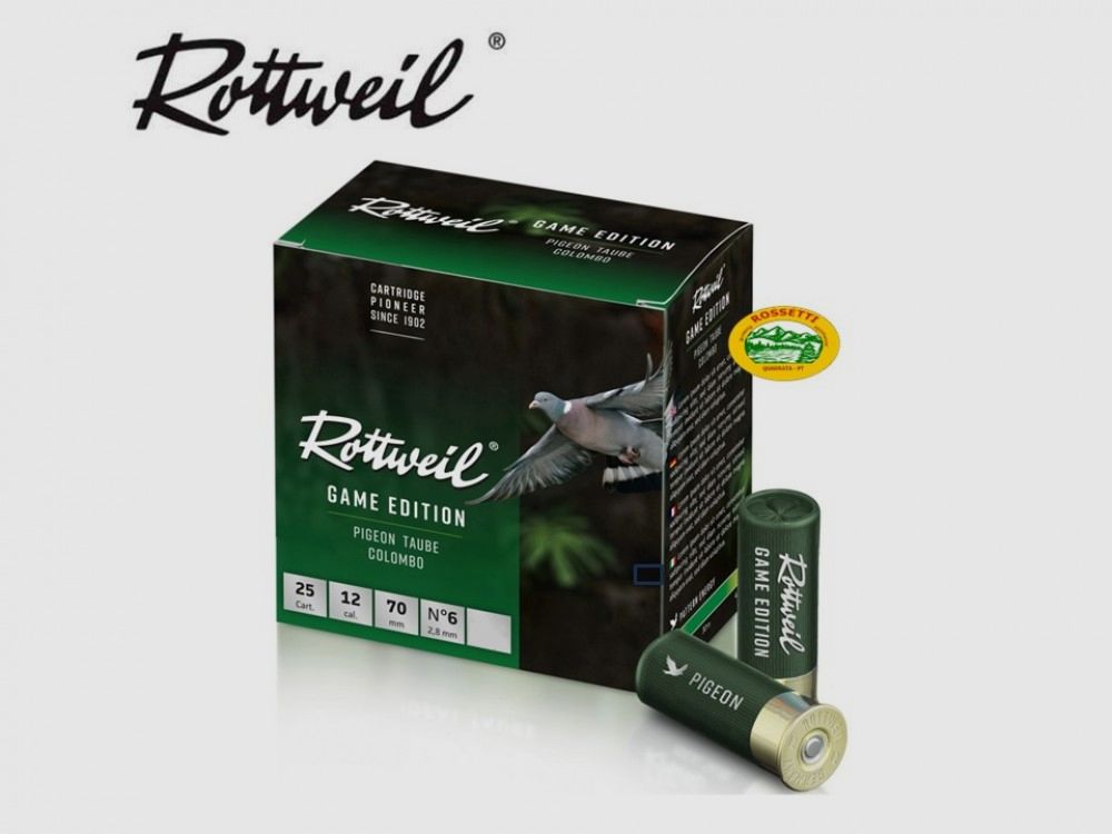 ROTTWEIL Patronen Game Edition Colombo Kal.12 gr.36 pb.6