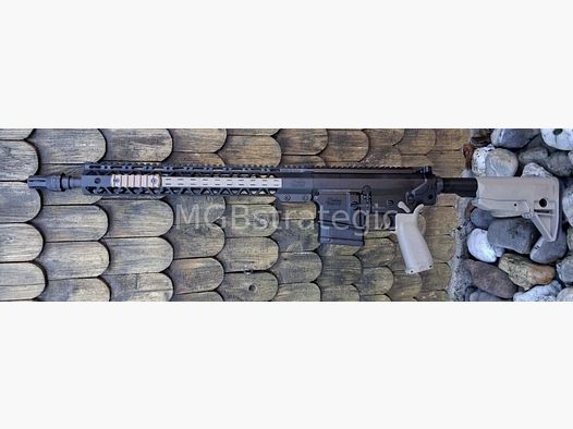 Windham Weaponry “SRC R16SFST-308” - półautomatyczna karabina .308Win system AR-10 typ AR10 z akcesoriami od BCM i Radian