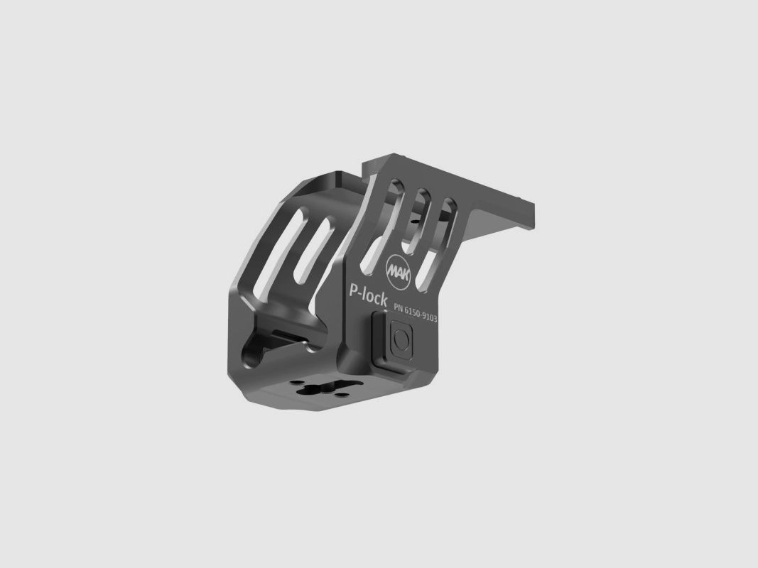 Montaż MAK P-LOCK pod kolimator MAKdot / Docter do pistoletów Glock, zdjęcie 3 z 5