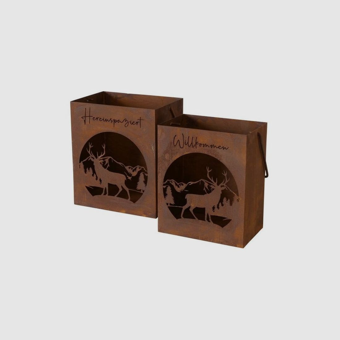 LivingActive Forestis Windlicht 2 tlg. Set