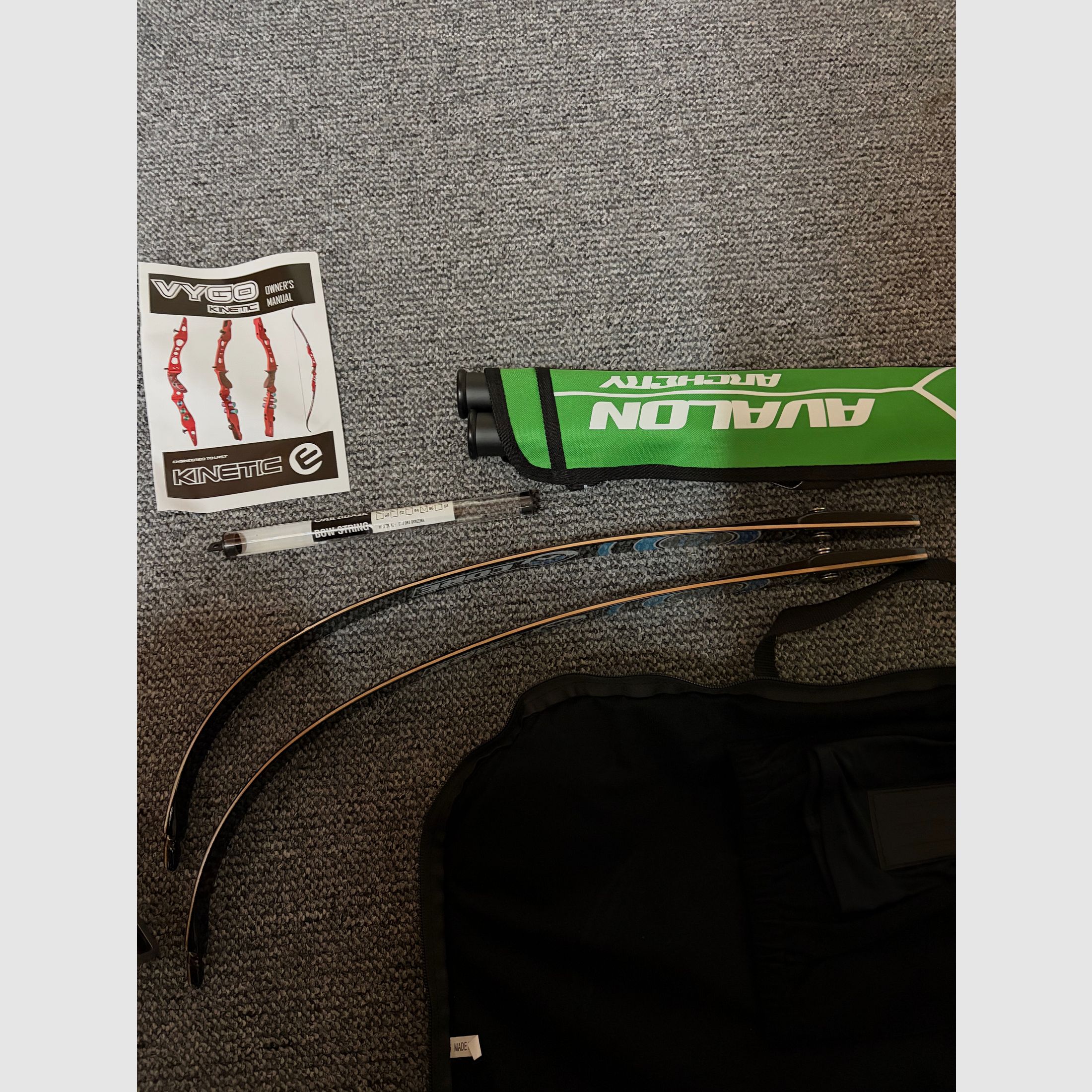 Kinetic Vigo Left-Hand ILF Bow Complete Set