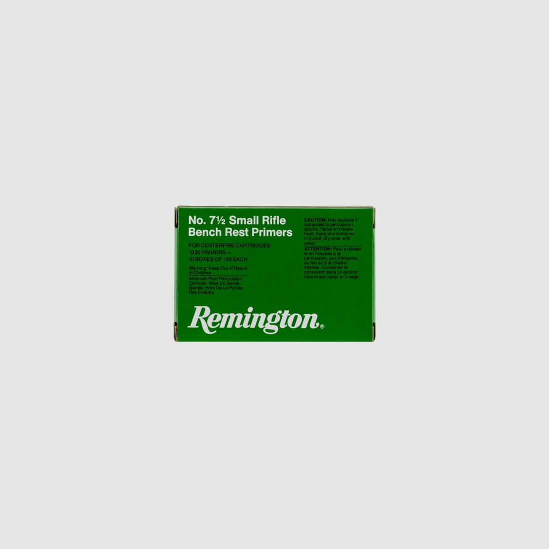 Remington Zündhütchen 7 1/2 BR Small Rifle 1000 Stück