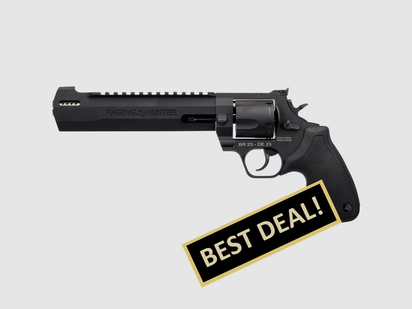 Revólver Taurus Raging Hunter - 8 3/8" calibre .454 Casull negro mate