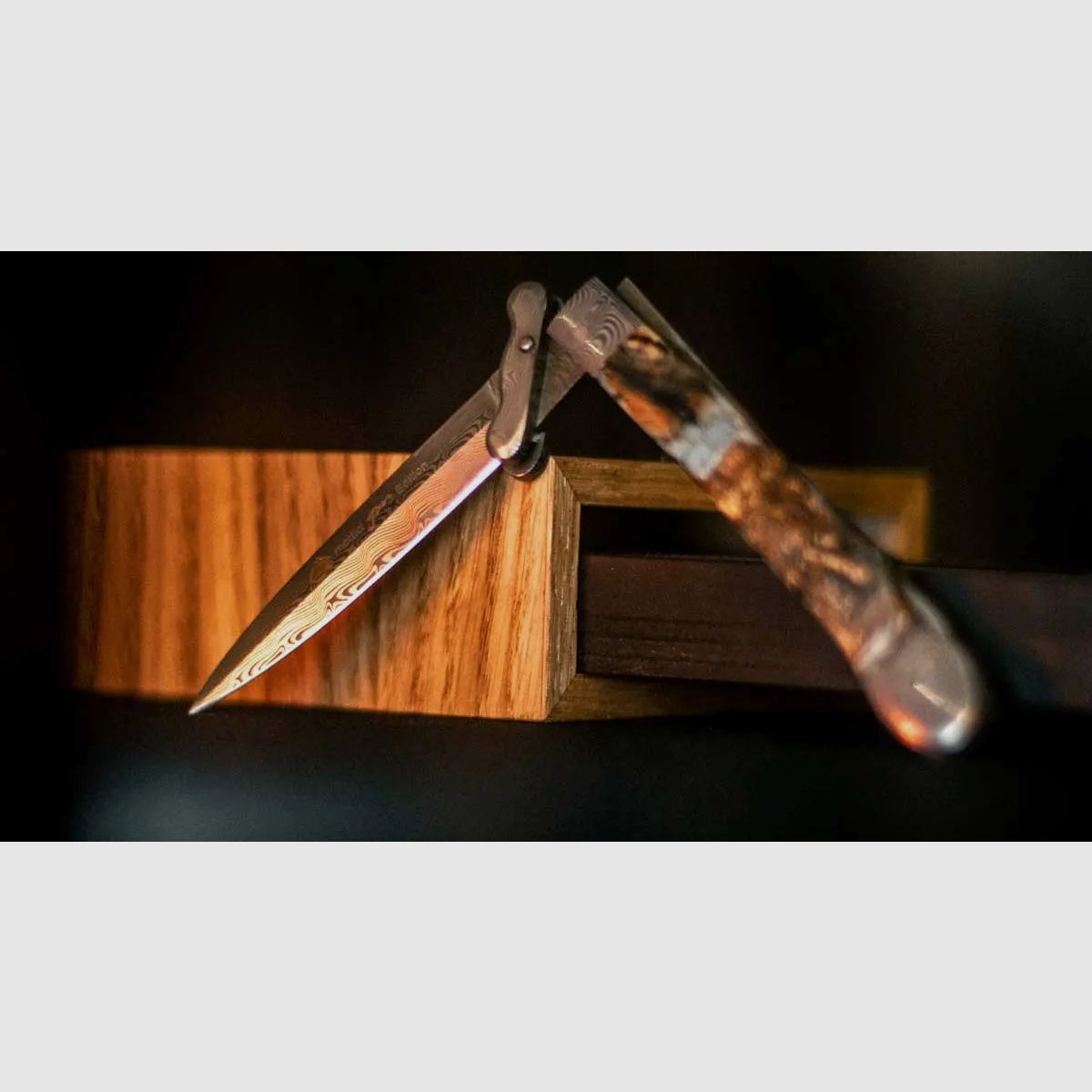 PUMA medici PM-edition, limitiert auf 50 Stück, Goldätzung, DAMASTEEL® DS93X™