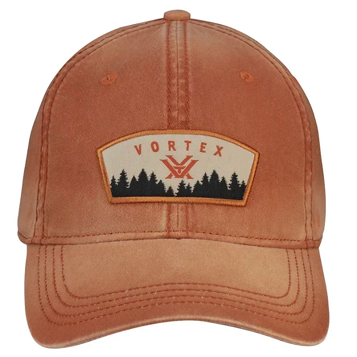Czapka z daszkiem męska Vortex Timber Twitch Twill pomarańczowa