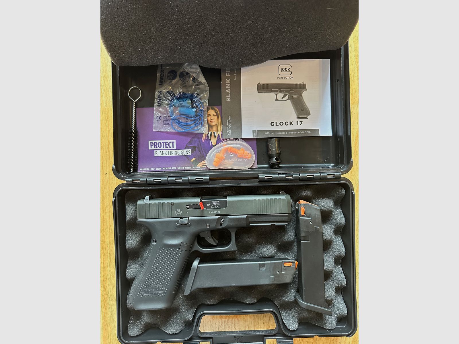 Glock 17 Gen 5 P.A.K. - Schreckschuss! Bijna als nieuw!