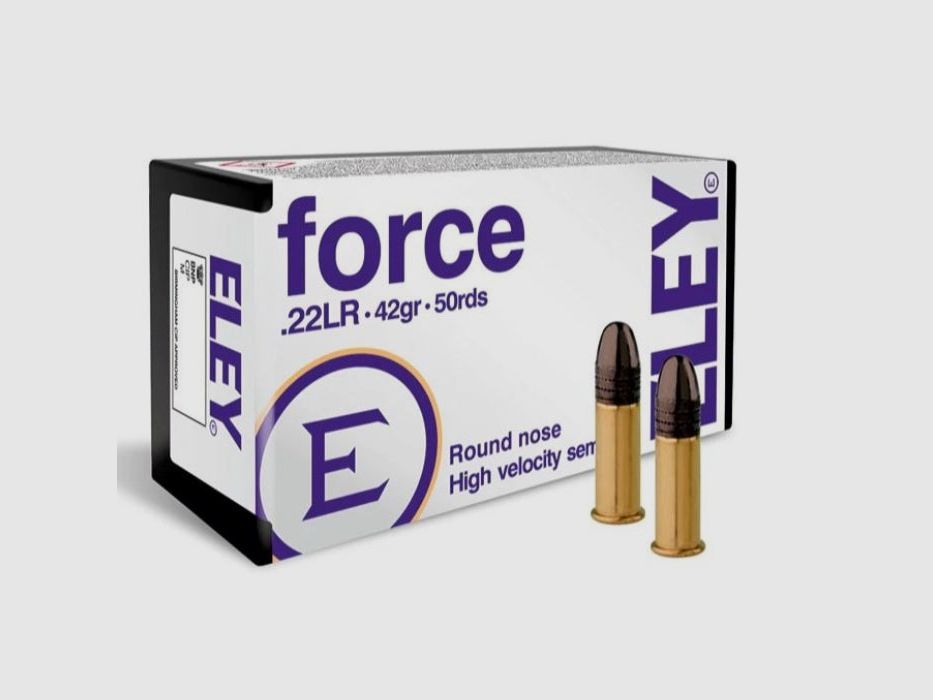 Cartucce Eley Force - Cal. 22LR