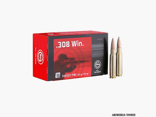 GECO – .308 WIN. TARGET FMJ 9,5G / 147GR
