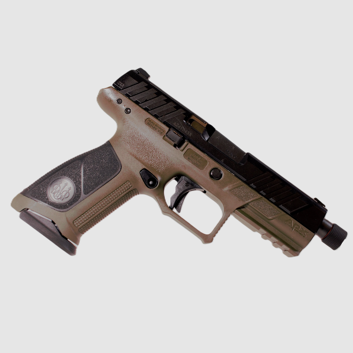 BERETTA APX A1 FULL SIZE TB OR 9X19 OD GREEN