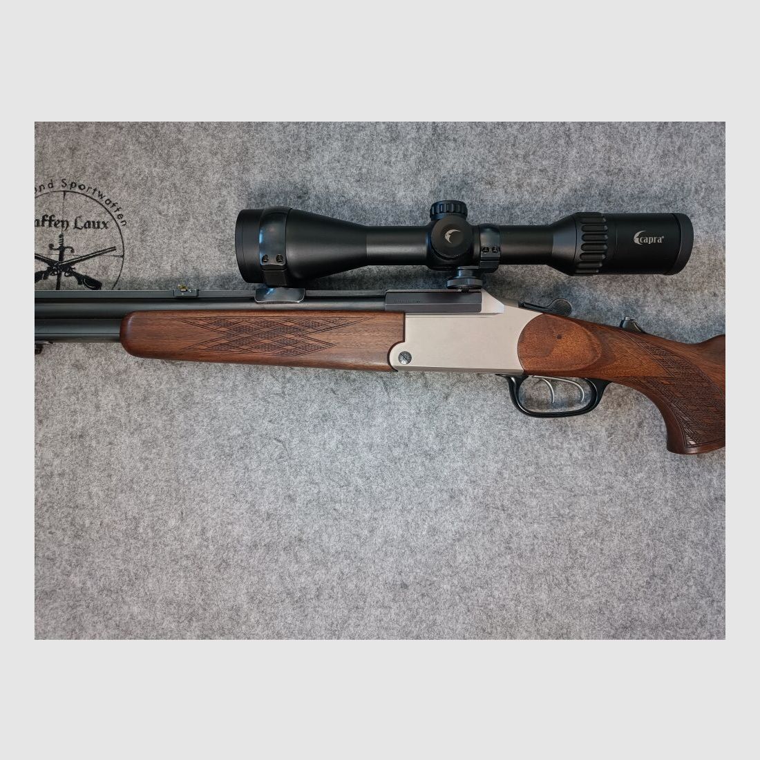 Blaser ES 80 with scope Capra 2-12x50 illuminated dot