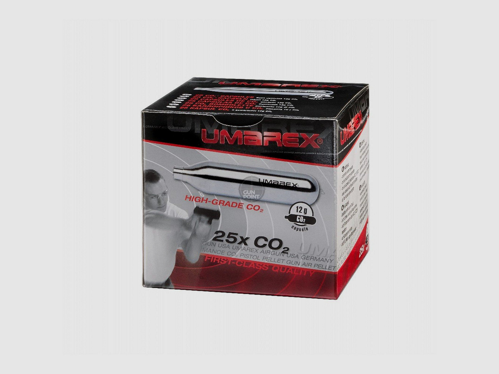 Umarex CO2 Kapsel 12 g - 25er Pack