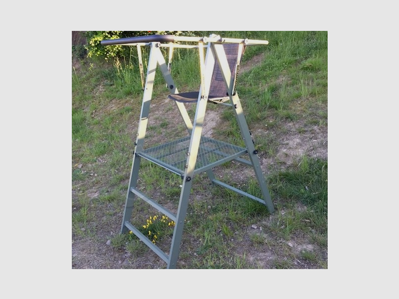 Siège de Chasse en Aluminium pour Chasse à Courre, image 1 sur 2