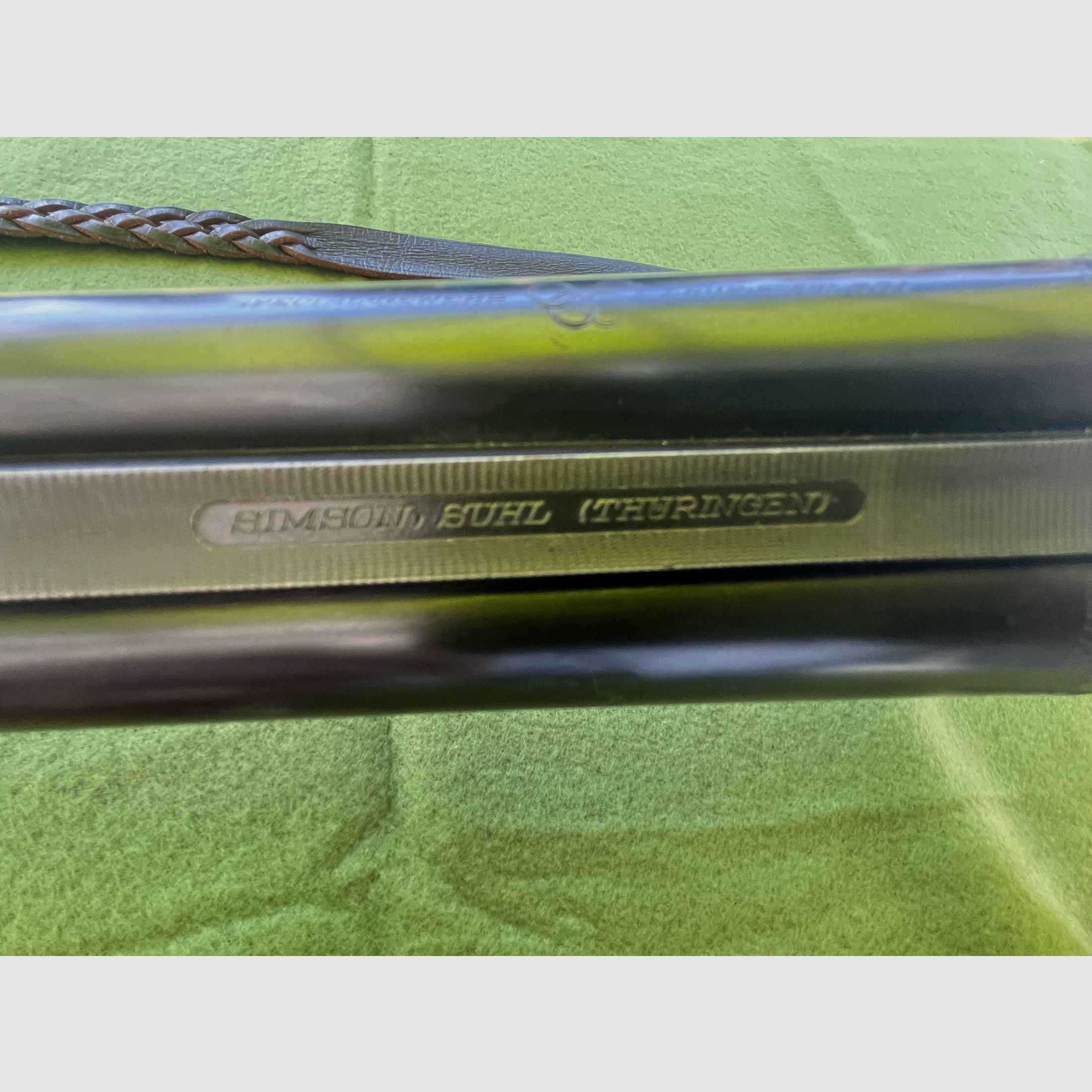 Double-barreled shotgun Simson Suhl Cal 12/70, 71cm barrels