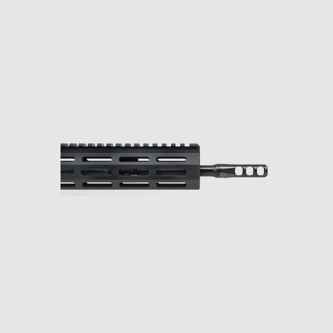 FAXON FIREARMS AR-15 STREAMLINE FAXON FIREARMS SLIM 5.56 NATO 3-PORT MUZZLE BRAKE .620 1/2″-28 FILETTI BLK, immagine 5 di 8