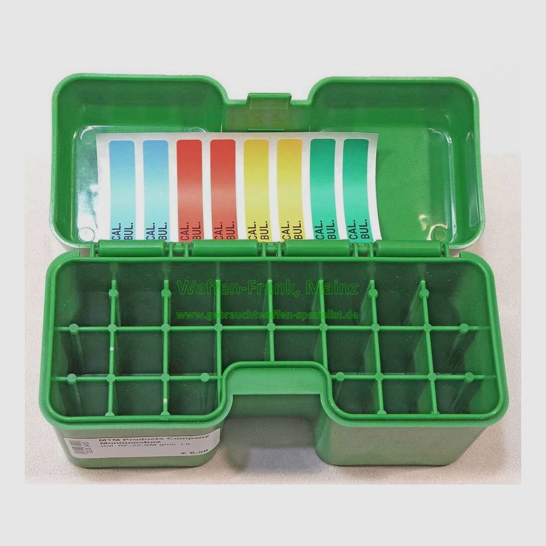 MTM Products Company USA Patronenbox RF-22-SM grün