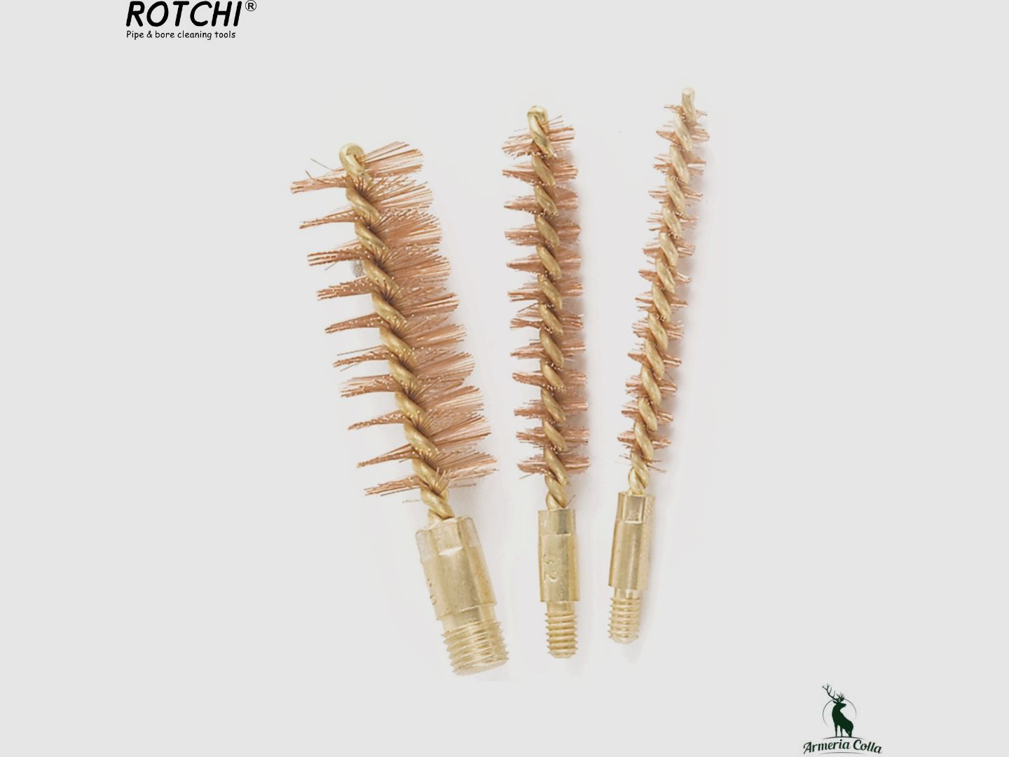 Rotchi Brosse en Bronze Carabine/Pistolet cal. .22