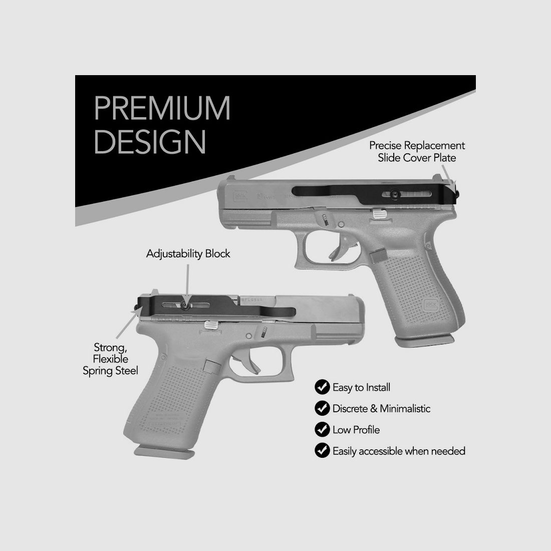 CLIP DRAW GLOCK STANDARD, afbeelding 4 van 7