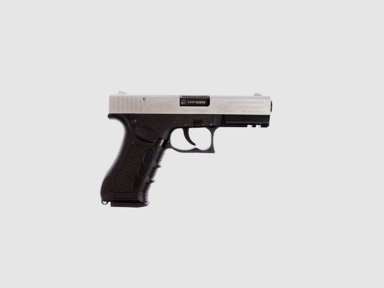 Zoraki	 Zoraki 917 Matt Chrom 9 mm P.A.K. Platzpatronen-Set