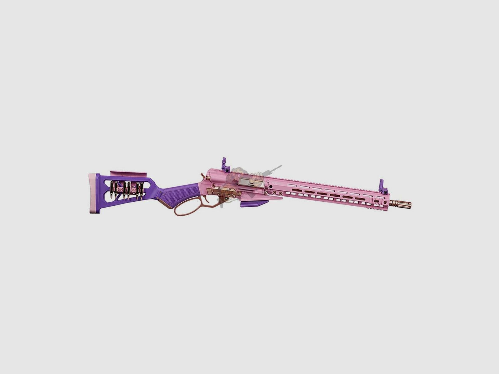G&G LevAR 15 Pink – Lever Action Gas Airsoft Gewehr ab 18 Jahren, Bild 2 von 2
