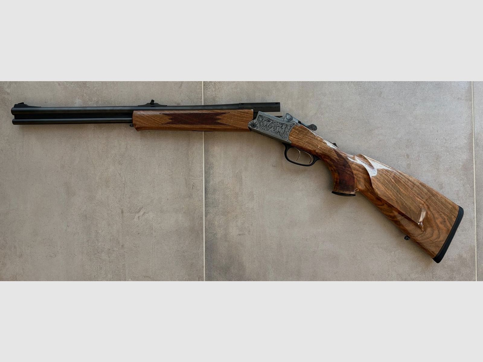 Blaser Bockbüchsflinte BBF 95 Luxus Gravur Rehwild 6,5x57R 20/76