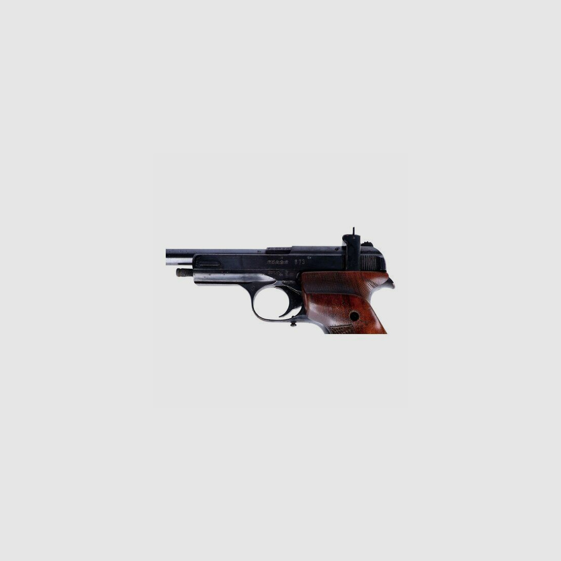 Pistole Margolin Kaliber .22lr mit Zubehörbox