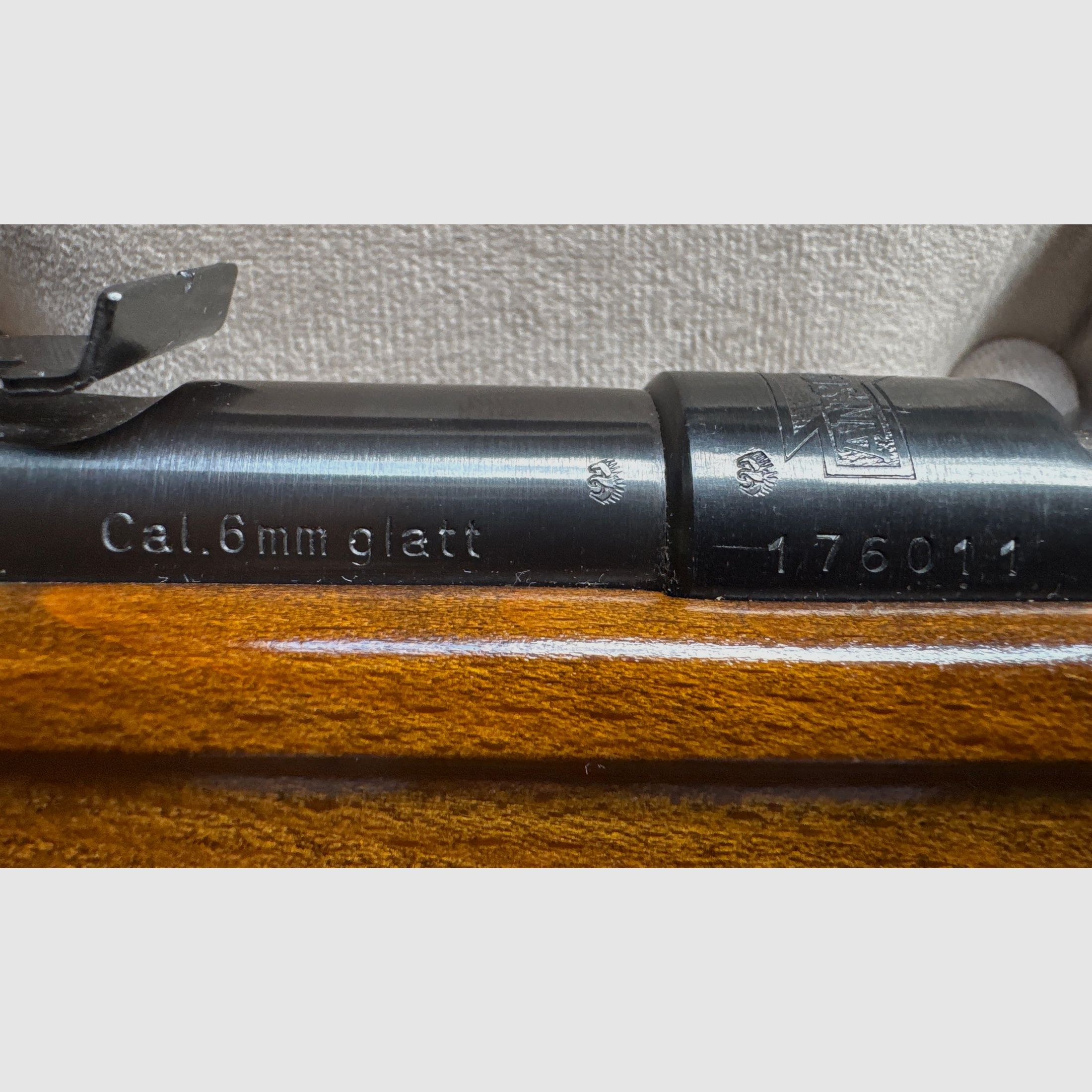 J.G. Anschütz Waffenfabrik GmbH Ulm/D. Germany 6mm Flobert  Einzellader-Flinte mit Riemen