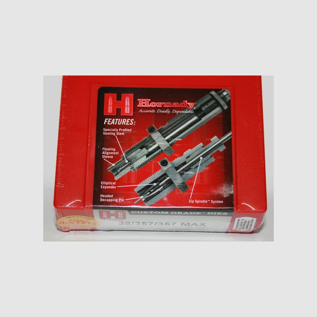 1x HORNADY 3-Die-Set FL Matrizensatz SeriesII Custom Grade #546548 TITAN .44 Rem. Mag 44 Special SPL