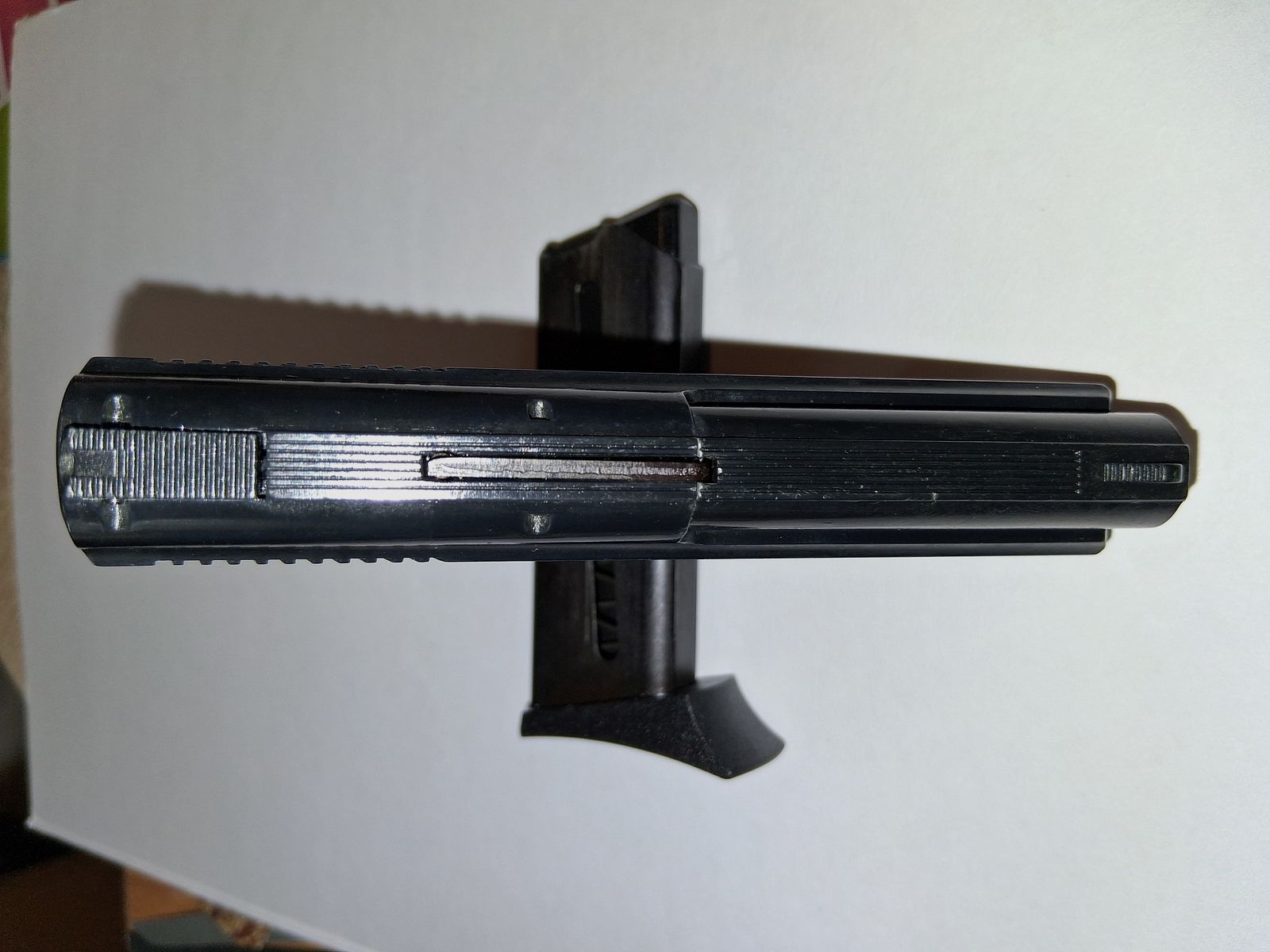 Kolekcjonerzy, uwaga!!! Rarytas!!! Rhöner SM 15-9 kal. 9 mm P.A.K. PTB-748, magazynek zapasowy, stan TOP