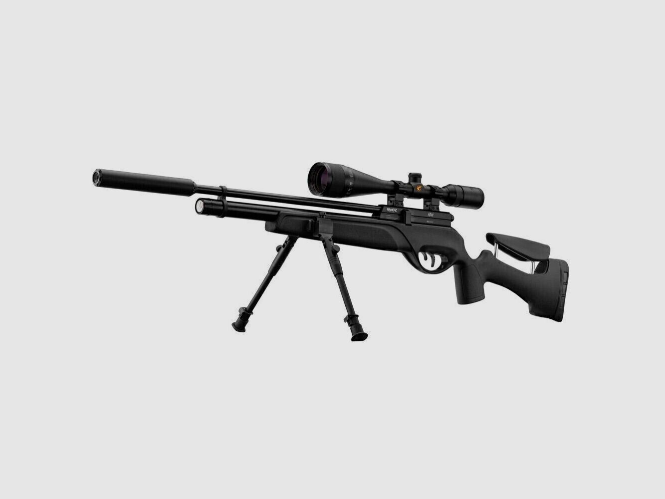 Pacchetto carabina Gamo HPA PCP + 6-24×50 + Silenziatore + Bipiede, immagine 2 di 7