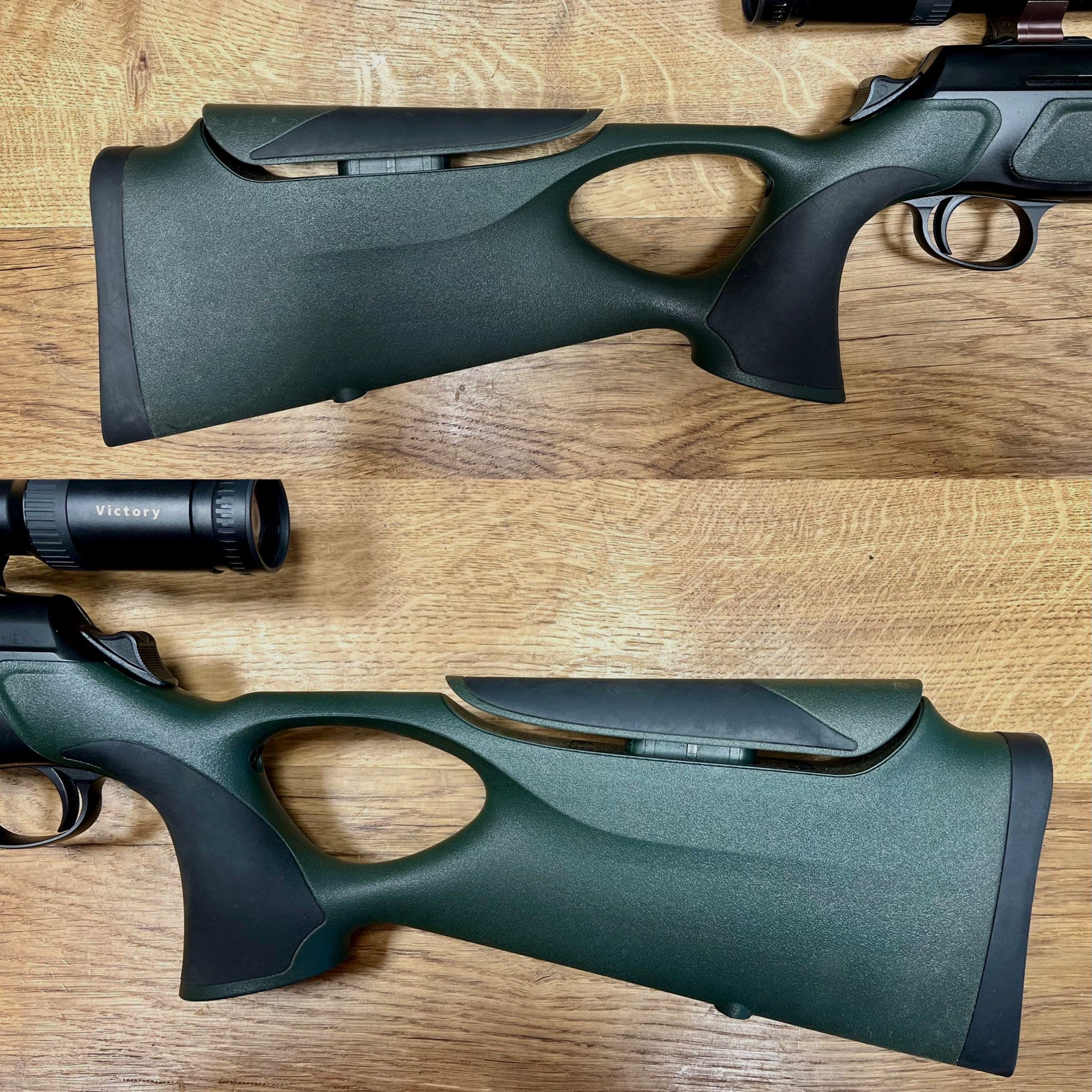 Sauer mit Zeiss Victory Varipoint Drückjagdglas 303 Synchro XT