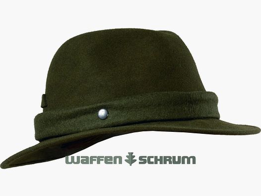 Lodenhut Rollhut mit Signalband  Olive
