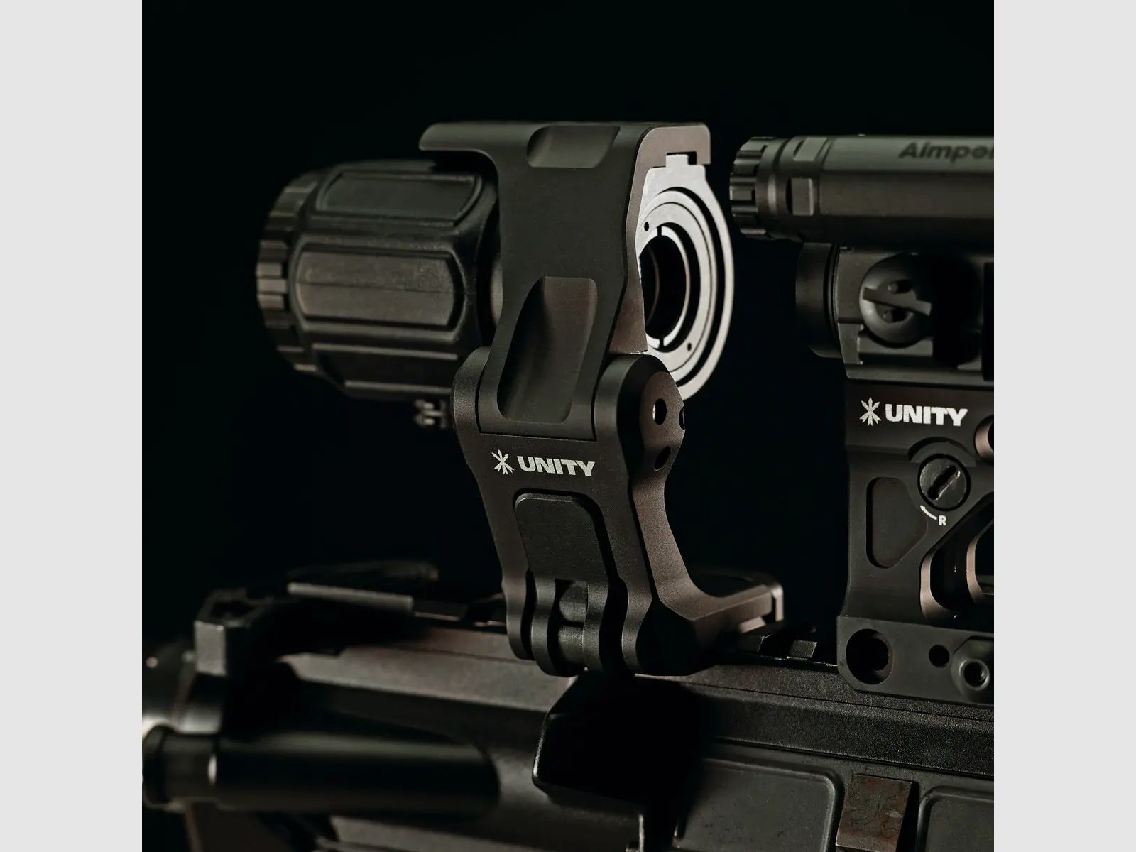 UNITY TACTICAL, FAST FTC Omni Magnifier Mount, schwarz, Bild 3 von 5