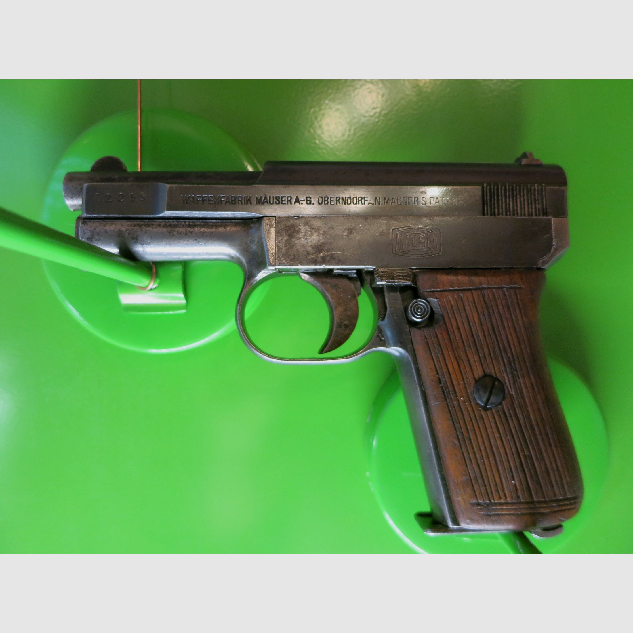 WAFFENFABRIK MAUSER A.G. OBERNDORF A.N. MAUSER'S PATENT, Modell 1910 / M10, Kal.6,35 mm Browning       #97-, Bild 1 von 7