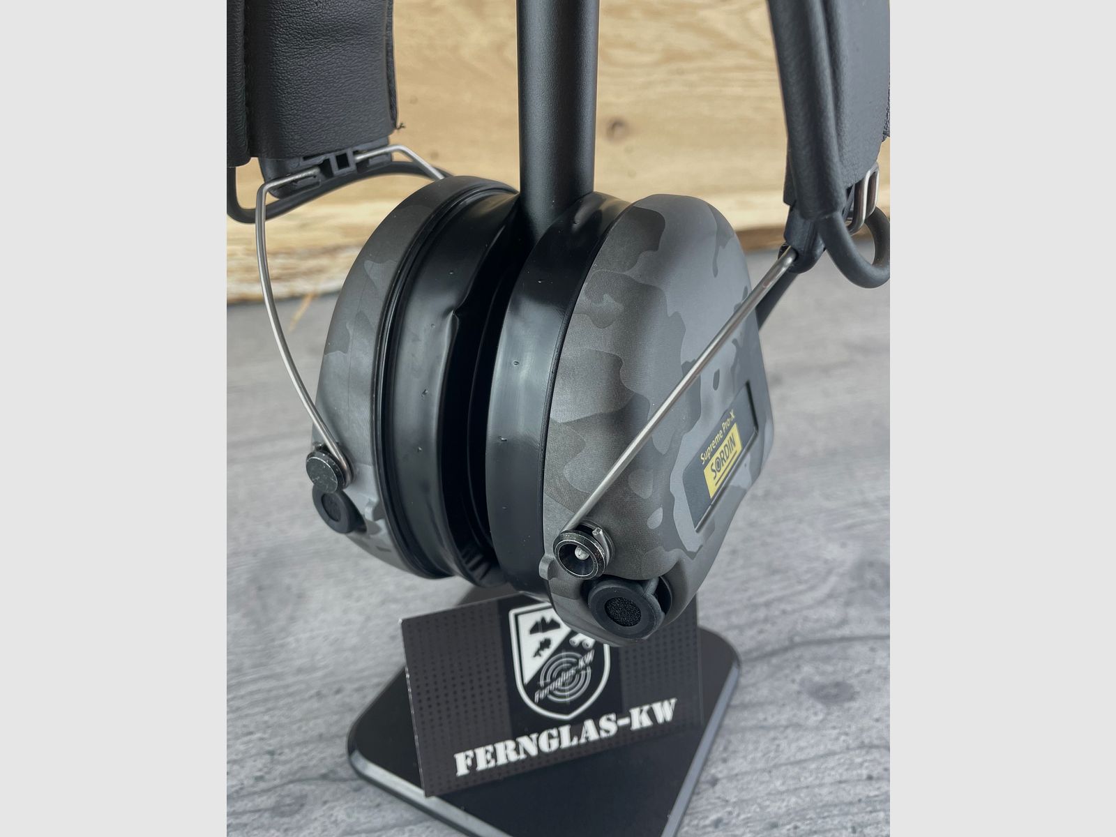 Sordin 75302-X/L-15-S Elektronischer Gehörschutz Supreme Pro X LED Headband Night Camo Gel